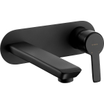 Must seinapealne valamusegisti Deante Arnika 20.6 cm, messing