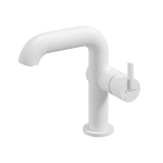 Valge valamusegisti Deante Silia 17 cm, messing