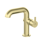 Harjatud kuld valamusegisti Deante Silia 17 cm, messing