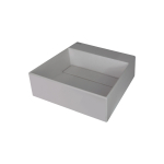 Pinnapealne valamu Correo 40x40x13 cm, hall graniit
