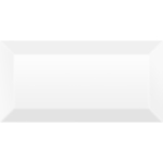 Seinaplaat Metrotiles valge II 100 x 200 x 7 mm, 0,88 m&sup2; pakis