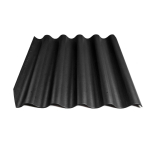 V&auml;rvitud eterniit laineplaat Eternit Villa must 875x920 mm