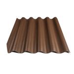 V&auml;rvitud eterniit laineplaat Eternit Villa pruun 585x920 mm