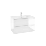 Sahtlitega valamukapp COMO D80, valge k&otilde;rgl&auml;ige, 80 cm, seinale kinnitatav