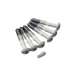 V&auml;rvitud Cedral voodrilaua kruvid 4,8 x 38 mm C01 Valge, 100 tk