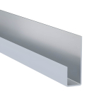 V&auml;rvitud alumiiniumist J-profiil Hardie VL MetalTrim uduhall 3000 mm, 10 tk