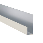 V&auml;rvitud alumiiniumist J-profiil Hardie VL MetalTrim linane kangas 3000 mm, 10 tk