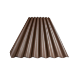 V&auml;rvitud eterniit laineplaat Eternit Agro XL pruun 2500&times;1130 mm