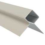V&auml;rvitud alumiiniumist v&auml;lisnurgaprofiil Hardie MetalTrim liivakivi 3000 mm, 5 tk