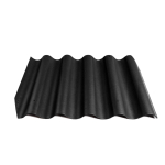 V&auml;rvitud eterniit laineplaat Eternit Gotika must 585x920 mm