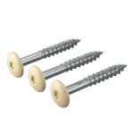 V&auml;rvitud Hardie voodrilaua kruvid 4,8 x 38 mm kreemjas mets, 250 tk