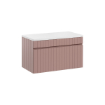 Valamukapp ICONIC ROSE, antiikroosa, 80 cm, seinale kinnitatav