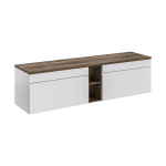 Valamukapp ICONIC WHITE, valge matt, 180 cm, seinale kinnitatav