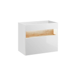 Valamukapp BAHAMA WHITE, tamm/valge, 80 cm, seinale kinnitatav