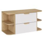 Valamukapp ASTER WHITE, valge matt, 100 cm, seinale kinnitatav