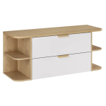 Valamukapp ASTER WHITE, valge, 120 cm, seinale kinnitatav