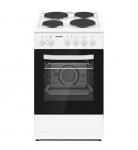 Elektripliit Heinner HFSC-S56E4HMWH, 50 &times; 60 cm, 4 pliidiplaati