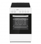 Elektripliit Heinner HFSC-S56E4VWH, 50 &times; 60 cm, 4 pliidiplaati