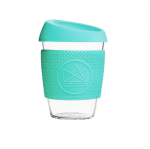 Korduvkasutatav kohvitops ˙Vaba hing˙ &ndash; 340 ml, borosilikaatklaas, lekkekindel