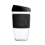 Kohvitops &bdquo;Rokkstaar˙ &ndash; 450 ml, borosilikaatklaas, lekkekindel ja taaskasutatav