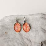 K&otilde;rvar&otilde;ngad ˙Josefiine˙ &ndash; oranž, h&otilde;betatud kamee