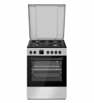 Kombineeritud pliit Heinner HFSC-S66FDC-BIX, 60 &times; 60 cm