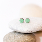 K&otilde;rvar&otilde;ngad ˙Classic˙ - roheline, glasuur, puidust (10&times;10 mm)