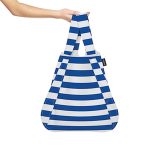 Riidest poekott Notabag &ndash; triibuline, &otilde;la- ja seljakott