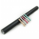 Kleebitav seinatahvel - must - 45x200cm