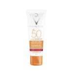 VICHY Capital Soleil Anti-Ageing SPF 50+ vananemisvastane p&auml;ikesekaitsekreem n&auml;ole 50 ml
