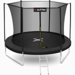 Trampoliin turvav&otilde;rguga Outtec 244cm Safe Jump Inside Net -Black (Tarne: 1-2 t.p.)