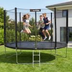 Trampoliin turvav&otilde;rguga Outtec 305cm Jump Outside Net -Black (Tarne: 1-2 t.p.)