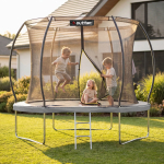 Trampoliin turvav&otilde;rguga Outtec 244cm Safe Jump Pumpkin -Gray (Tarne: 1-2 t.p.)