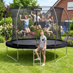 Trampoliin turvav&otilde;rguga Outtec 305cm Safe Jump Pumpkin -Black (Tarne: 1-2 t.p.)
