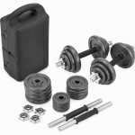 Reguleeritavad / muudetava raskusega hantlid Gymtek Dumbbells Box 20kg Black (Tarne: 4-8 t.p.)