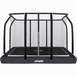 Trampoliin turvav&otilde;rguga Virtufit 183x274cm Inground Premium (Tarne: 2-4 t.p.)