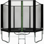 Trampoliin turvav&otilde;rguga Virtufit 251cm Outside Net Trampoline (Tarne: 2-4 t.p.)