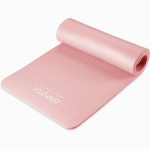 Treeningmatt spordiks ja jooga jaoks Gymtek Fitness Mat 180x61x1.5cm NBR - Pink (Tarne: 4-8 t.p.)