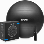 Spordivarustus treeninguteks Gymtek Exercise Ball 65cm Black -V317874 (Tarne: 4-8 t.p.)