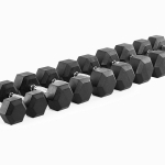 Raskuste komplekt j&otilde;utreeninguks Gymost PVC Hex Set 2x2.5-25kg /10 PRO (Tarne: 2-4 t.p.)