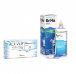 Acuvue Oasys (6 l&auml;&auml;tse) + Renu Multiplus 360 ml + konteiner