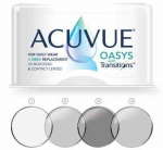 Acuvue Oasys with Transitions (1 l&auml;&auml;ts)-NB! Tootmine on l&otilde;petatud. Saadaval vaid teatud tugevused!