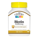 21st Century Biotiin 10000 mcg N120