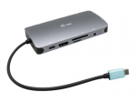 I-TEC USB-C metallist nanodokk HDMI/VGA+PD