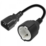 Adapter IEC 320 C14 / SCHUKO