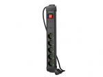 Power strip 5.0m 5x230 SC SP1-05F-0500-BK