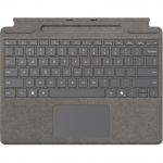 Microsoft Surface Pro Keyboard with Pen Storage for Business (platinum, DE layout, for Surface Pro 10/9/8/X for Business, incl. Surface Slim Pen 2)