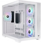 Thermaltake View 380 TG ARGB Snow, Tower Case (White, Tempered Glass x 2)