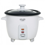 Adler AD 6418 riisikeetja must, roostevaba teras 1000 W