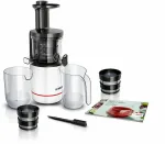Bosch MESM500W mahlapress Aeglane mahlapress 150 W Must, Valge
